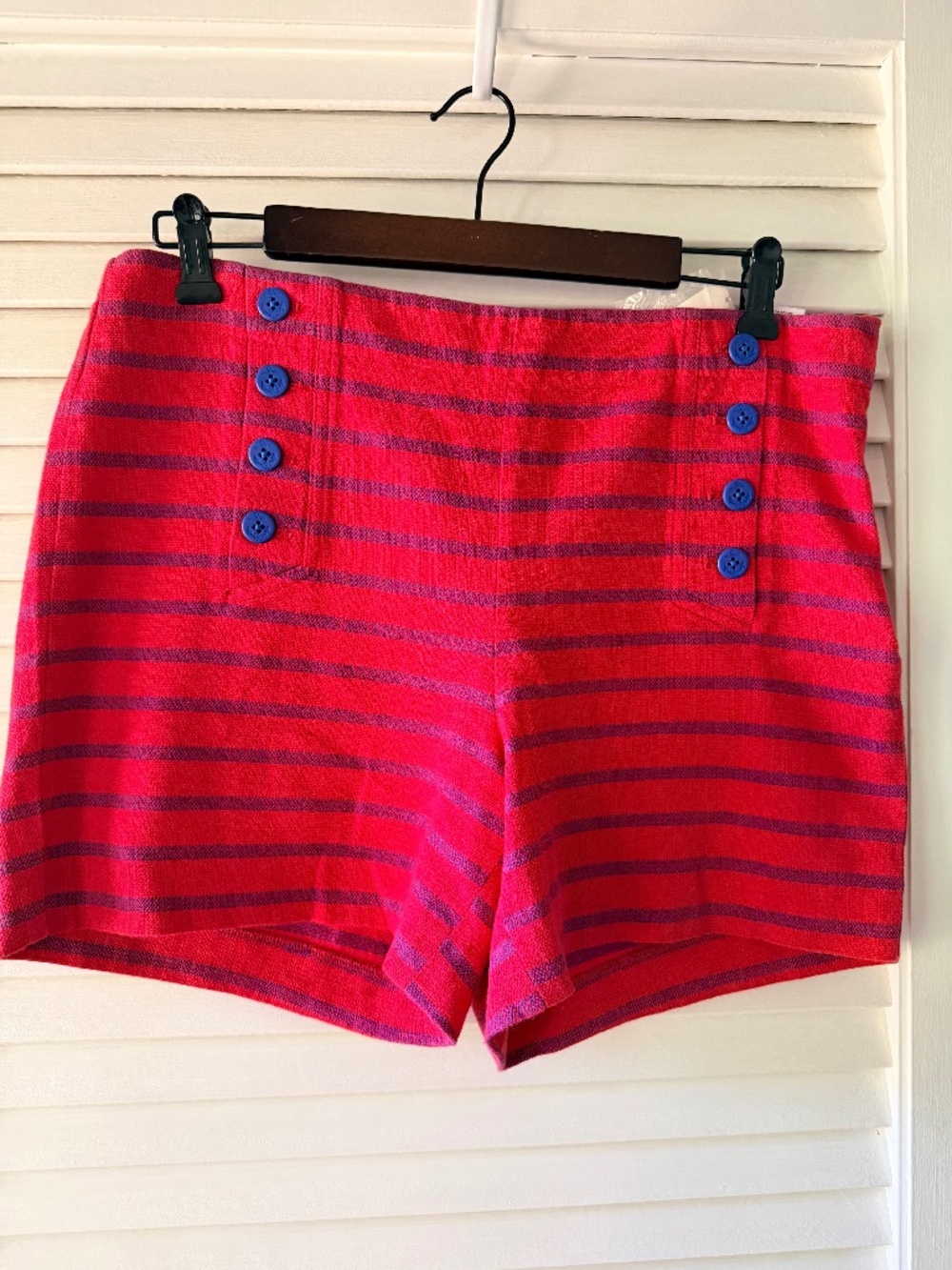 Talbots Shorts 10 Coastal Grandmother Preppy Nautical Resort Old Money Stripes
